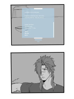 baartrips:  geibaar: I'm missing you already, idiot.  ~Kind of a 4Koma series~Yes series bwahahaha— What if in the middle of their relationship, Noiz just ups and goes and leaves a message that he’s going back to Germany, and all Koujaku could do
