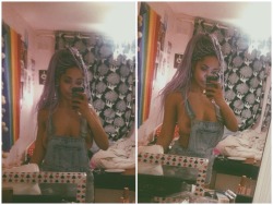 whorlasms:  Can’t wait till Summer when I can free the nip everyday in my Dungarees ⚡️