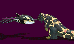kirby-the-pink-puffball:  silverjolteon:  Shiny Primal Kyogre &amp; Shiny Primal Groudon - [Hold Hands]  Requested by Suave-Groudon  Blessed image 