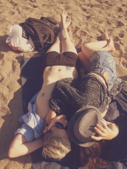 iamsentimental:  Nude beach w/ a babe.  let&rsquo;s go back to this day  