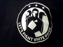Let&rsquo;s fight white pride !