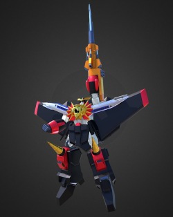 utf2005:  The Dividing Driver and Goldion Hammer.Made by myself in 3DS Max for my GaoGaiGar model.