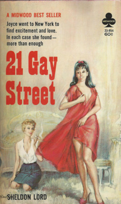 secretlesbians: Lesbian pulp covers from the 50s and 60s. See more here.(source)