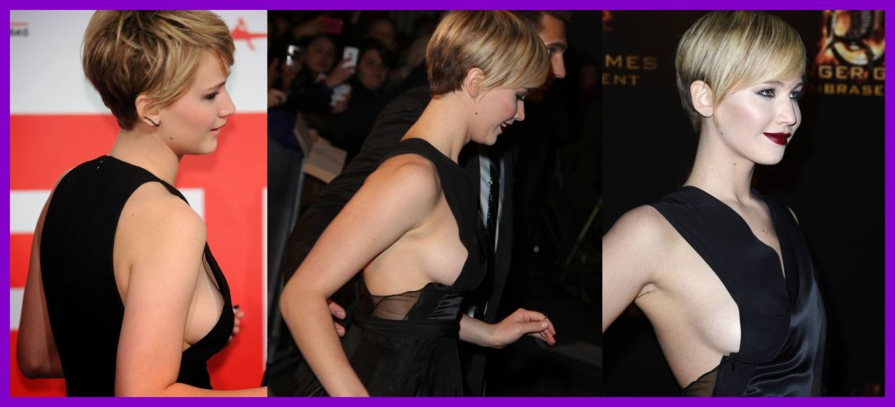 nude-celebz:  Jennifer Lawrence side boob ;&gt;