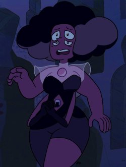 eyzmaster: Steven Universe - Rhodonite 01 by theEyZmaster  Alright, so this time I waited a bit before posting these, to avoid people spamming me “how I spoiled them” etc.Anyways, here’s the cutest new gem, Rhodonite!Enjoy!   
