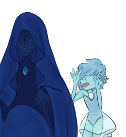 museofsnakes:  i just really want blue pearl to be deep down as much as a lil shit as yellow pearl, ya feel? 