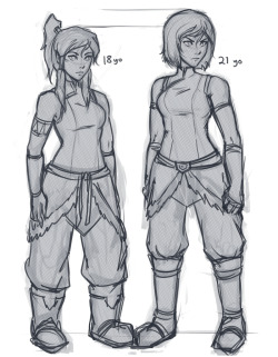 korra sketches from past streams &amp; old files I haven&rsquo;t uploaded yet