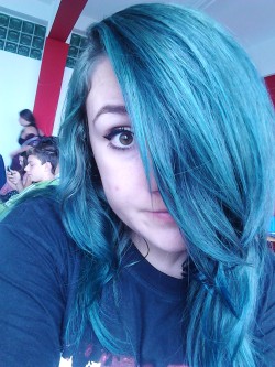 green hair&hellip; welcome to my life