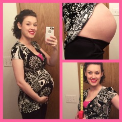 mygr0wingfamily:  30 weeks pregnant with my little boy! 