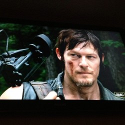 Look at dat face! I&rsquo;ve been waiting a long time for this! #norman #reedus #thewalkingdead #love
