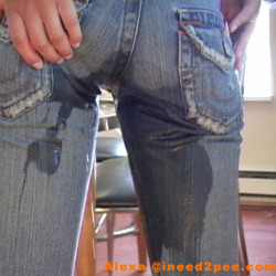 Women wetting their pants - because they can