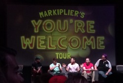 grumpy-pewdiplieyer:  This show was probably the best night of my life. I truly mean that. My cheeks STILL hurt so much from laughing. I yelled so much I know my through will probably hurt tomorrow; but it was worth it. This is THE most creative, funny,