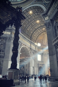 lepetitgodet:  St. Peter’s Basilica, Vatican City 