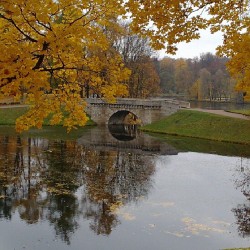 #Autumn #sonata 3 / #Gatchina #imperial #park #Russia / #Oktober #2013 #landscape #photorussia #photorussia_spb #reflections #colors #colours / #Гатчина #Россия