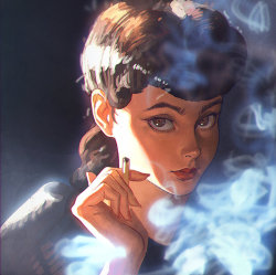 partygal420:  just-art:  Girls by Ilya Kuvshinov  these are so cool!! 