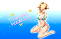 fandoms-females:TMG #11 - I miss the summer  (   Rosalina summer by SigurdHosenfeld)  &lt; |D&rsquo;&ldquo;&rsquo;