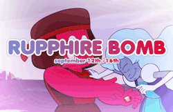 rupphirebomb:  a rupphire bomb!!  like the many, many other bombs scheduled, you can submit artwork, fanfics, mixes, graphics, and many other things tag your fanwork with #rupphirebomb and this blog will reblog it! also please let it be safe for work