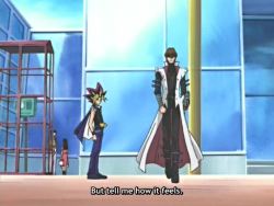 achievement-hunter:fitzefitcher: kattobingu:  kattobingu:  kaiba made it real weird real fast but yami kept him in line  im glad this post is getting notes because it still makes me laugh  “kaiba my friends were kidnapped what the fuck bruh”  