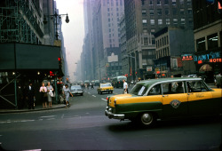 sorabji:NYC 1965. Where Exactly Is This? 7th Avenue? Via Sorabji.NYC.