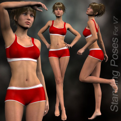 New arrival alert! Standing Poses for V7 by Halcyone and faintblue! Now your V7 can stand with style! 30 Poses skillfully crafted for balance and a natural look! Get it now for 30% off until 7/31/2015! Standing Poses for V7http://renderoti.ca/Standing-Pos