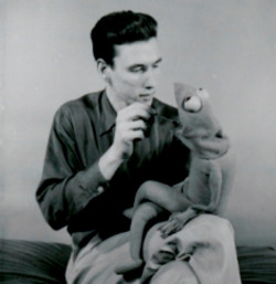 A star is born (Jim Henson and the Kermit prototype in the late 1950s)