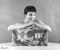 Sequin        (aka. Geri Tamburello)  Photographed by - Carole Reiff Gallettly    ca.1956 