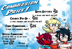 please PM me if you’re interested in a commission. :)