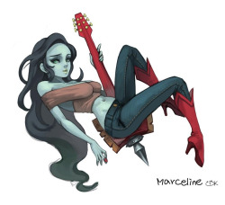Marceline, is it just you and me in the wreckage of the world&hellip; -Nightskeeter