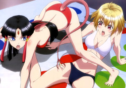 sweett666:  ( Cross Ange ) Anime  Playing Twister  Plz Like Follow Me https://www.facebook.com/pages/Dangerous-Sexy-Ecchi-Girls-n-Free-Tags-More/413266988788265