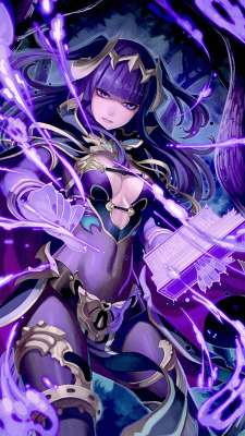 thelegendofpeach: tharja // phone wallpapers (requested by anon) waifu~ &lt;3 &lt;3 &lt;3