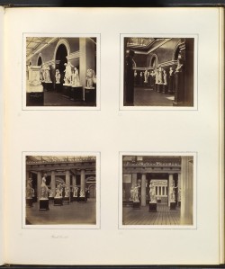 the-met-art: [Sculpture Court Flanked by Torso of Marsyas and Sacrificial Altar; Sculpture Court with Bust of Caracalla; Greek Court with Sculptures of Mercury, Faun, and Ariadne; Roman Court with Three Sculptures of Venus] by Philip Henry Delamotte,