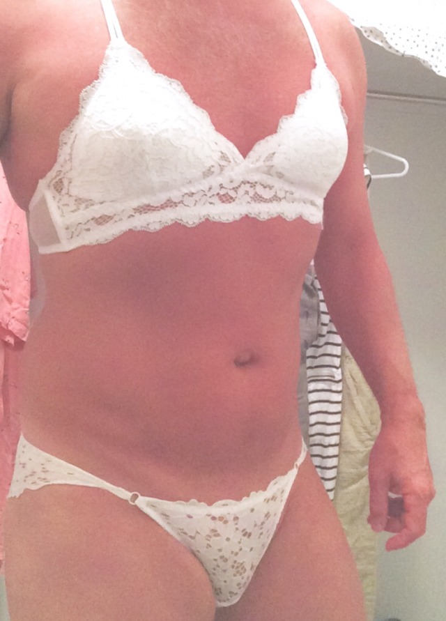 sohard69white:My latest bra &amp; panty set&hellip;And pretty new skirt ❤️Ok let’s do this again, 1st 50 reblogs get a special photo in their inbox.