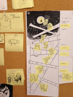 gingerlandcomics:some process stuff for Whispers by writer/storyboard artist Sam Alden