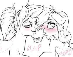 Some petal twins WIPs :D