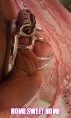 Once a sissy understands her place she then knows where her clitty belongs&hellip; locked 4ever! ~ Sissy Princess on Patreon https://www.patreon.com/sissyprincess