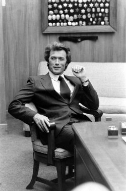 Superseventies:                              Clint Eastwood On The Set Of ‘Dirty