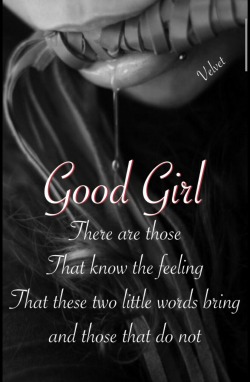 The best good girls have that naughty side that they hold for that one specific man