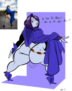 hornymustardsauce: Some -relatively normal- Raven for a change!  This one was gratefully inspired by a magnificent cosplay from the truly marvelous JSG Cosplay! Look up her stuff if you haven’t yet - her work is quite stunning!  Reblogs are appreciated!