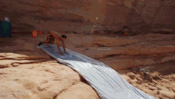 surprisebitch:  allons-yalexa:  no-friend-teenage-tears:  lilysinthefall:  the4elemelons:  We should fear this guy  ohhh no thank youuu I’ll pass on that cliff thing   did he just go into the water with shoes on?  he just rolled backwards off a cliff