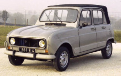 carsthatnevermadeit:  Renault 4 DÃ©couvrable, 1981. A proposal by Carrosserie Heuliez for a 4-door convertible Renault 4 which was displayed at the Geneva Motor Show. Renault felt there would be no market for such a vehiclehttp://leroux.andre.free.fr/h3q1