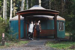 treasuresandtravels:  Oregon Coast Yurt