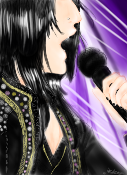 I love Hiros voice and Singing.  Hiro singer from Nocturnal Bloodlust .  4 Hours to make this&hellip;my left hand is DEAD&hellip; (And yes i&rsquo;m left hand drawer :&gt;) hopefully you nocturnal bloodlust lover take a little note and like :3