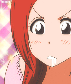 ryouzen-deactivated20150516:  4 gifs of Orihime Inoue || requested by Anonymous       