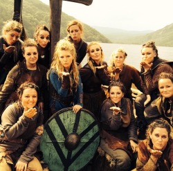 historychannelvikings: “The shield-maidens