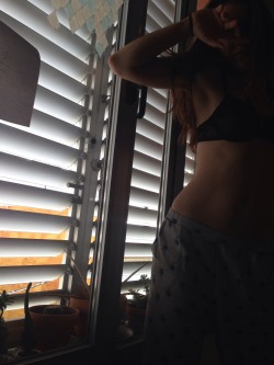 norished:saltaconmigo:everybody needs pictures of me dancing shirtless by the window  i love this though, you look so careless