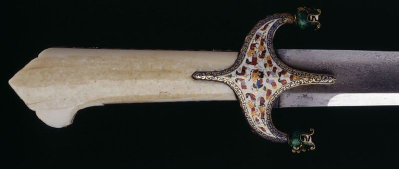 art-of-swords:  Ceremonial Sword Dated: 18th century Maker: unknown Culture: Jaipur,