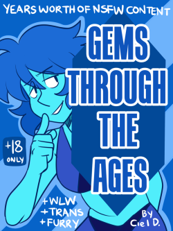 So! With the end of nsfw looming on the horizon for Tumblr, I’m sure y’all will be said to see me goSo in thanks for all your support over the time, I’ve set up an art pack of [almost] all SU nsfw content I’ve ever done as a farewell gift on itch, here! h