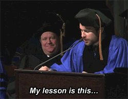 camping-out:  huffingtonpost:  Never be afraid to fail. Watch all of ‘It’s Always Sunny in Philadelphia’s” Charlie Day’s inspiring commencement speech here.  i needed to see this today. 