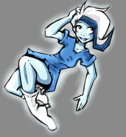 reliusmax:  Was bored so I gone and doodled me a Phantasma I did, half assed colour YAY! Also still in an artblock and it suuuuuuucks.   &lt;3 &lt;3 &lt;3 &lt;3