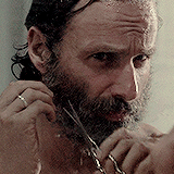 macheteandpython:  Rick Grimes in every episode - RememberIt’s all about survival now. At any cost. People out there are always looking for an angle. Looking to play on your weakness. They measure you by what they can take from you. By how they can